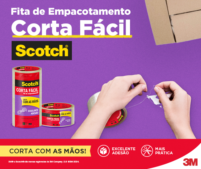 Fita de Empacotamento Corta Fácil